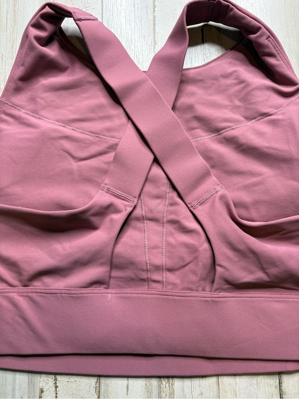 Old Navy Active Powersoft Med Support Sports Bra - Dusty Rose Plus Size 3X - Picture 7 of 11